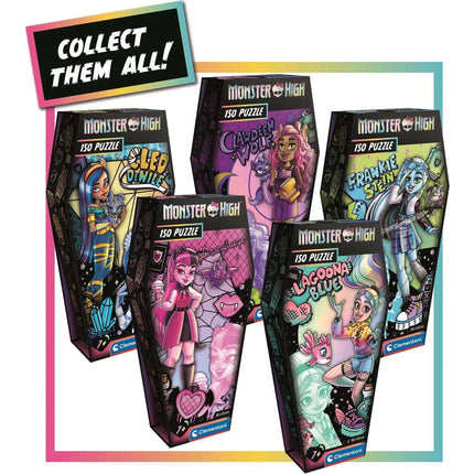 Puzzle Monster High Truhe Frankie Stein 150 Teile