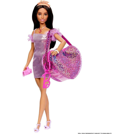 Barbie Set Zubehör für eine Puppe mit einer Tasche in Herzform