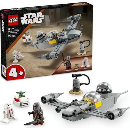 LEGO® Star Wars™ 75410 Mando, Grogu und der Jäger N-1 Starfighter™