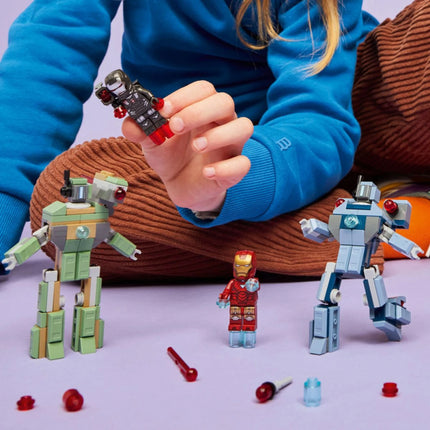 LEGO® Marvel 76320 Iron Man und War Machine vs. Hammerschlag-Drohnen