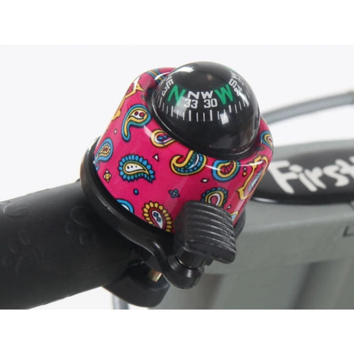 First Bike Klingel Kompass rosa