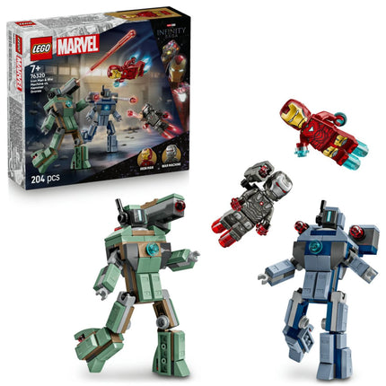 LEGO® Marvel 76320 Iron Man und War Machine vs. Hammerschlag-Drohnen