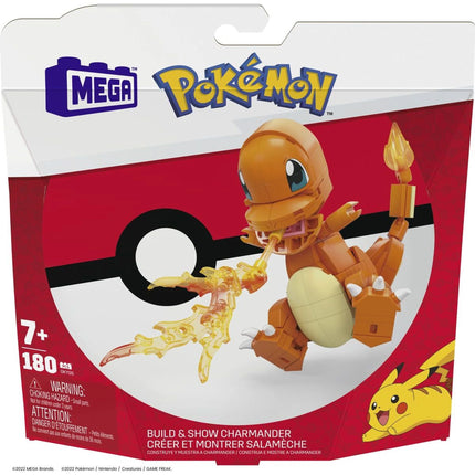 MEGA Baue und stelle deinen Pokémon Charmander aus