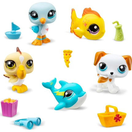 Littlest Pet Shop Packung mit 5 Figuren Strand