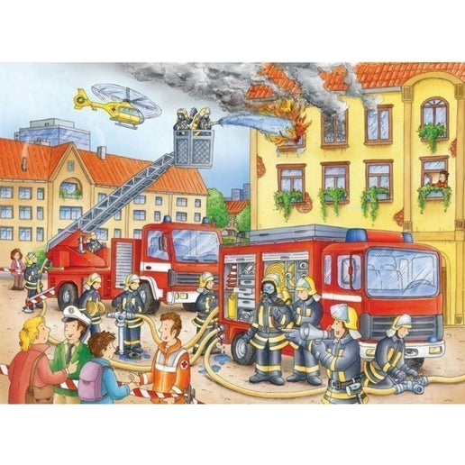 Ravensburger Puzzle: Feuerwehrleute 100 XXL Teile