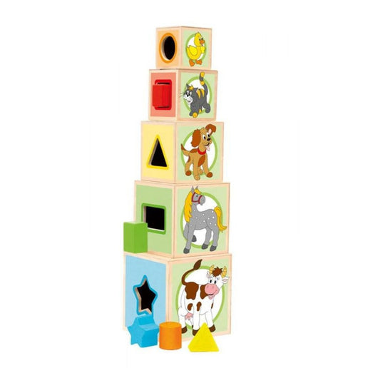 Würfelturm Tiere 5 Stk.