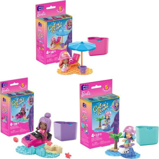 MEGA Barbie Color Reveal Mikropuppe