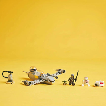 LEGO® Star Wars™ 75410 Mando, Grogu und der Jäger N-1 Starfighter™