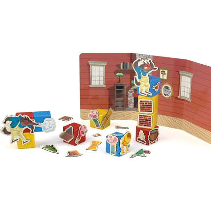 Geomag Magicube Drei kleine Schweinchen 42 Teile