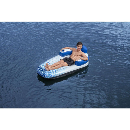 Bestway aufblasbare Luftmatratze Indigo Wave 191 x 107 cm