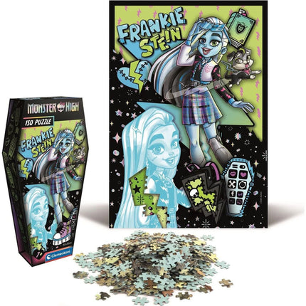 Puzzle Monster High Truhe Frankie Stein 150 Teile
