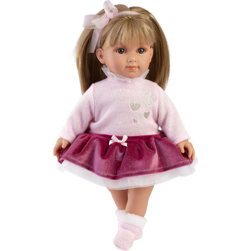 Elena Realistische Puppe mit weichem Stoffkörper 53552 35 cm