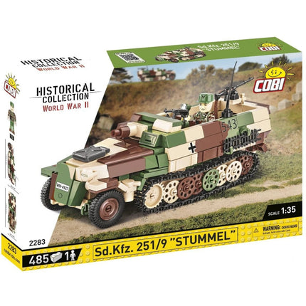 Cobi 2283 Zweiter Weltkrieg Sd. Kfz. 251 9 Stummel 485 Teile