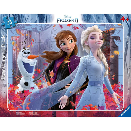Ravensburger Puzzle: Die Eiskönigin Elsa, Anna und Olaf 35 Teile