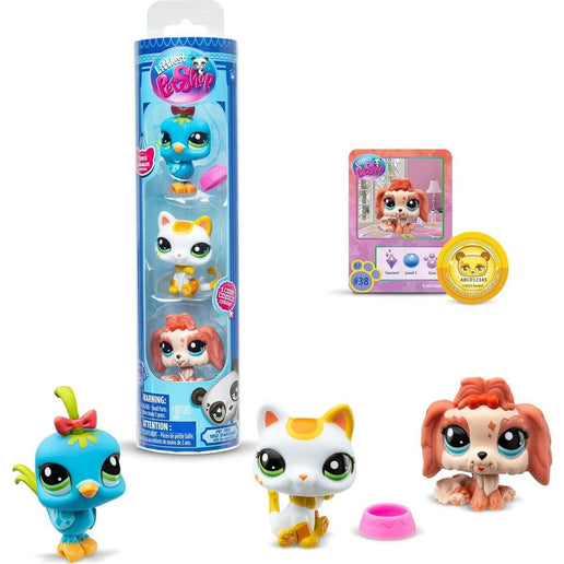 Littlest Pet Shop Packung mit 3 Figuren Tierchen 38, 39, 40