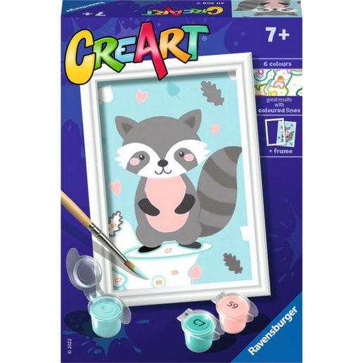CreArt Niedlicher Waschbär