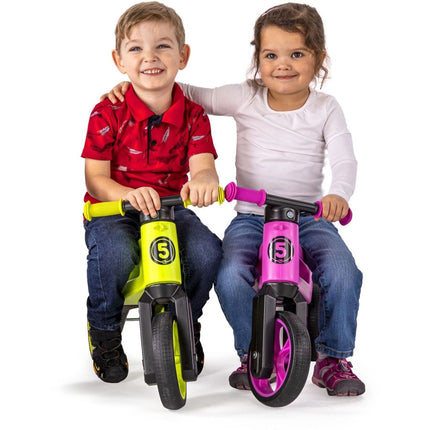 Laufrad Funny Wheels Rider SuperSport lila 2 in 1