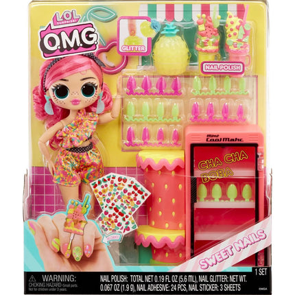 LOL Surprise OMG Nagelstudio mit Puppe Pinky Pops Fruit Shop