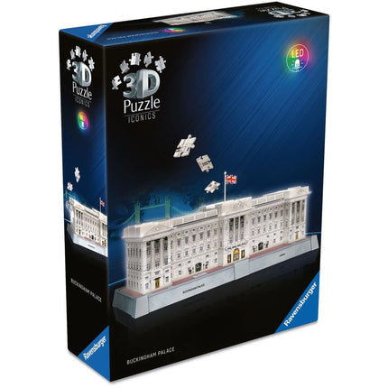 Ravensburger Iconics: Buckingham-Palast (Nacht-Edition) 216 Teile