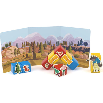 Geomag Magicube Drei kleine Schweinchen 42 Teile