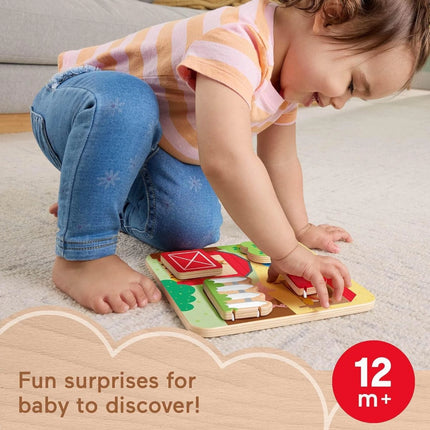 Fisher-Price Holz-Versteckspiel Tierchen