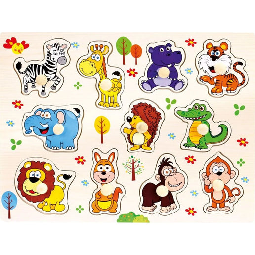Holzpuzzle Safari 11 Teile