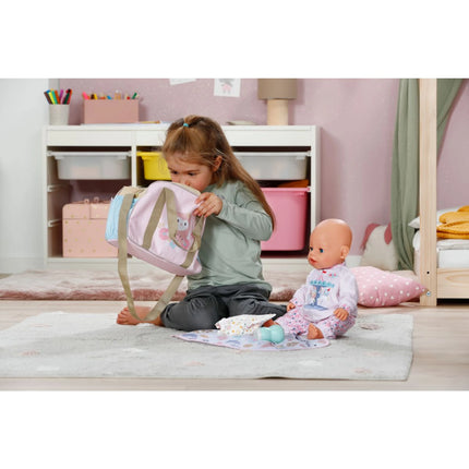 BABY born Wickeltasche Blumen