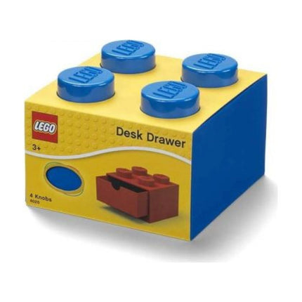 LEGO® Aufbewahrungsbox 4 mit Schublade 25 x 25 x 18 cm Blau