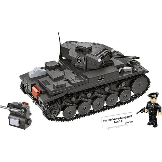 Cobi 2597 Panzerkampfwagen II Ausf. F 813 Teile