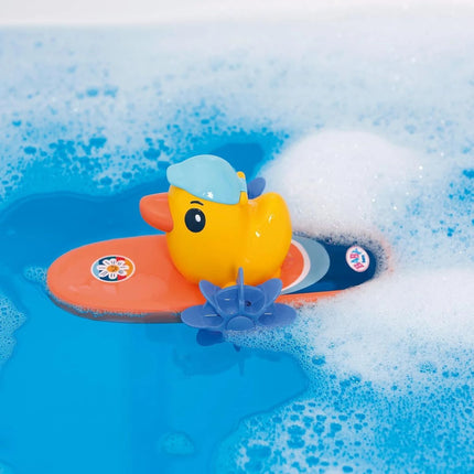 BABY born Splish Splash Berta auf dem Surfbrett