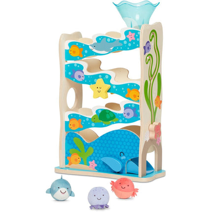 Melissa & Doug Rollables Holzrutsche