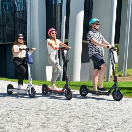 BlueTouch E-Scooter BT350 COMFY+ weiß-blau