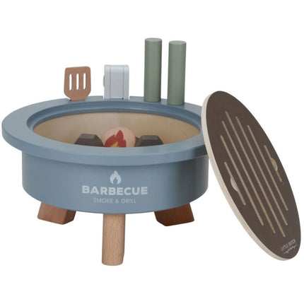 Holz-Barbecue-Set