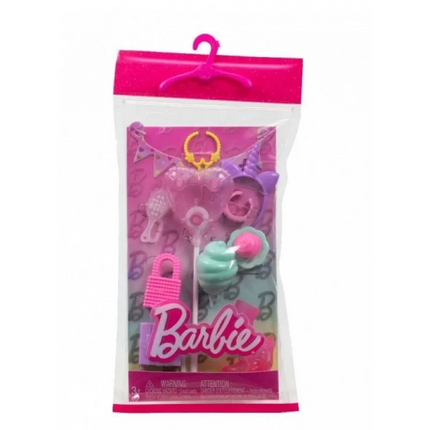 Barbie Outfit mit Zubehör in praktischer Verpackung