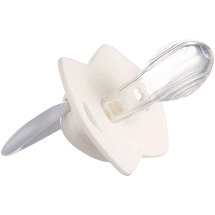 Set symmetrischer Silikonschnuller Light touch 0–6 m Royal Baby blau