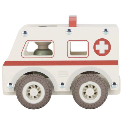 Holzkrankenwagen