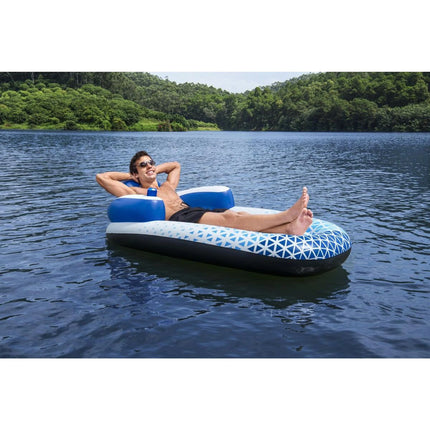 Bestway aufblasbare Luftmatratze Indigo Wave 191 x 107 cm