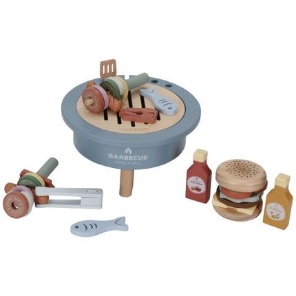Holz-Barbecue-Set