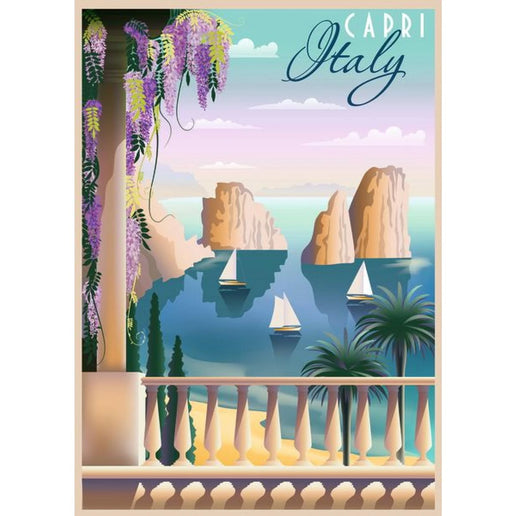 Ravensburger Puzzle: Postkarte aus Capri 1000 Teile