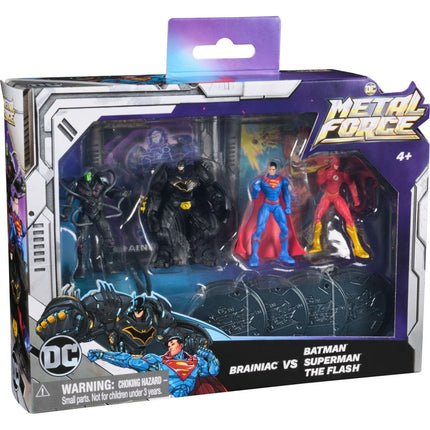 DC Metal Force Multipack Figuren 5 cm mit Ständer