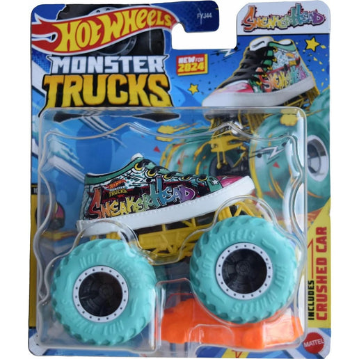 Hot Wheels Monster Trucks Stunttricks Sneakers Head