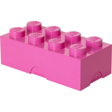 LEGO® Brotdose 10 x 20 x 7,5 cm Rosa
