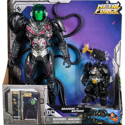 DC Metal Force Actionfigur 30 cm Brainiac
