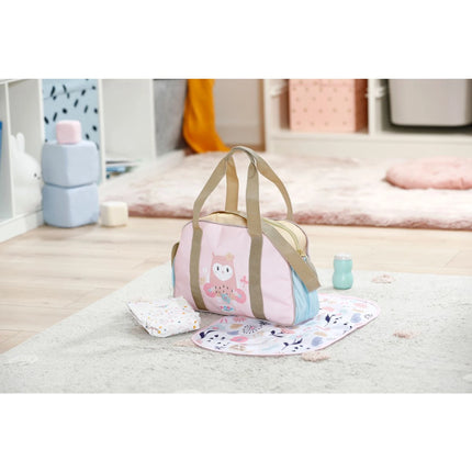 BABY born Wickeltasche Blumen