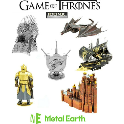Metal Earth 3D-Puzzle Game of Thrones: Drogon (ICONX) 56 Stk.