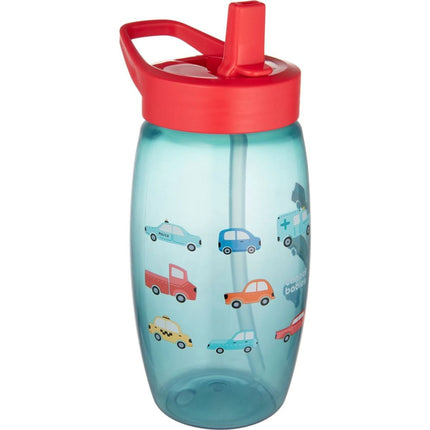 Flasche mit Klapptrinkhalm Cars 400 ml
