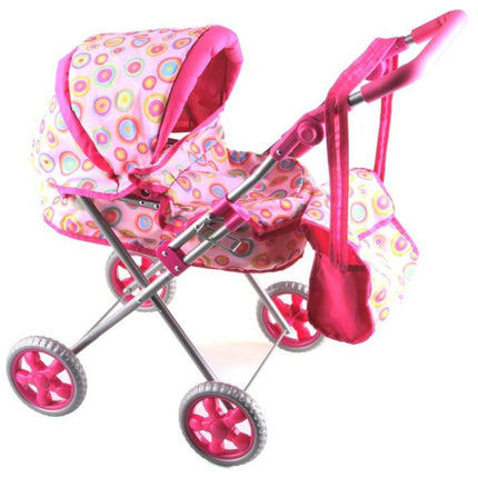 Tiefer Kinderwagen mit Tasche