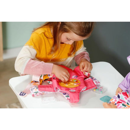 BABY born Babytrage mit aufsteckbaren Verzierungen