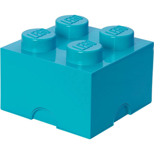 LEGO® Aufbewahrungsbox 25 x 25 x 18 cm Azurblau