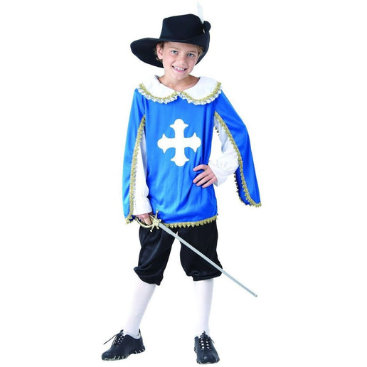 Kinder-Karnevalskostüm Musketier 110 - 120 cm
